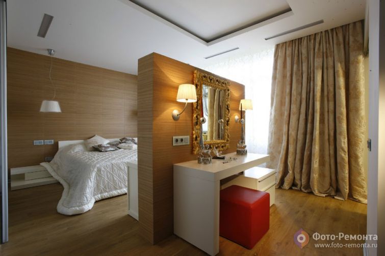 Интерьер спальни от студии `Well-Design`